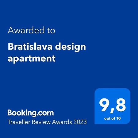 Bratislava Design Apartment Kültér fotó